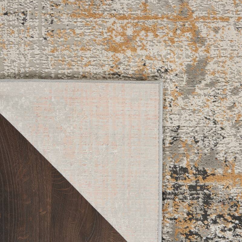 Nourison Rustic Textures Transitional Abstract Area Rug