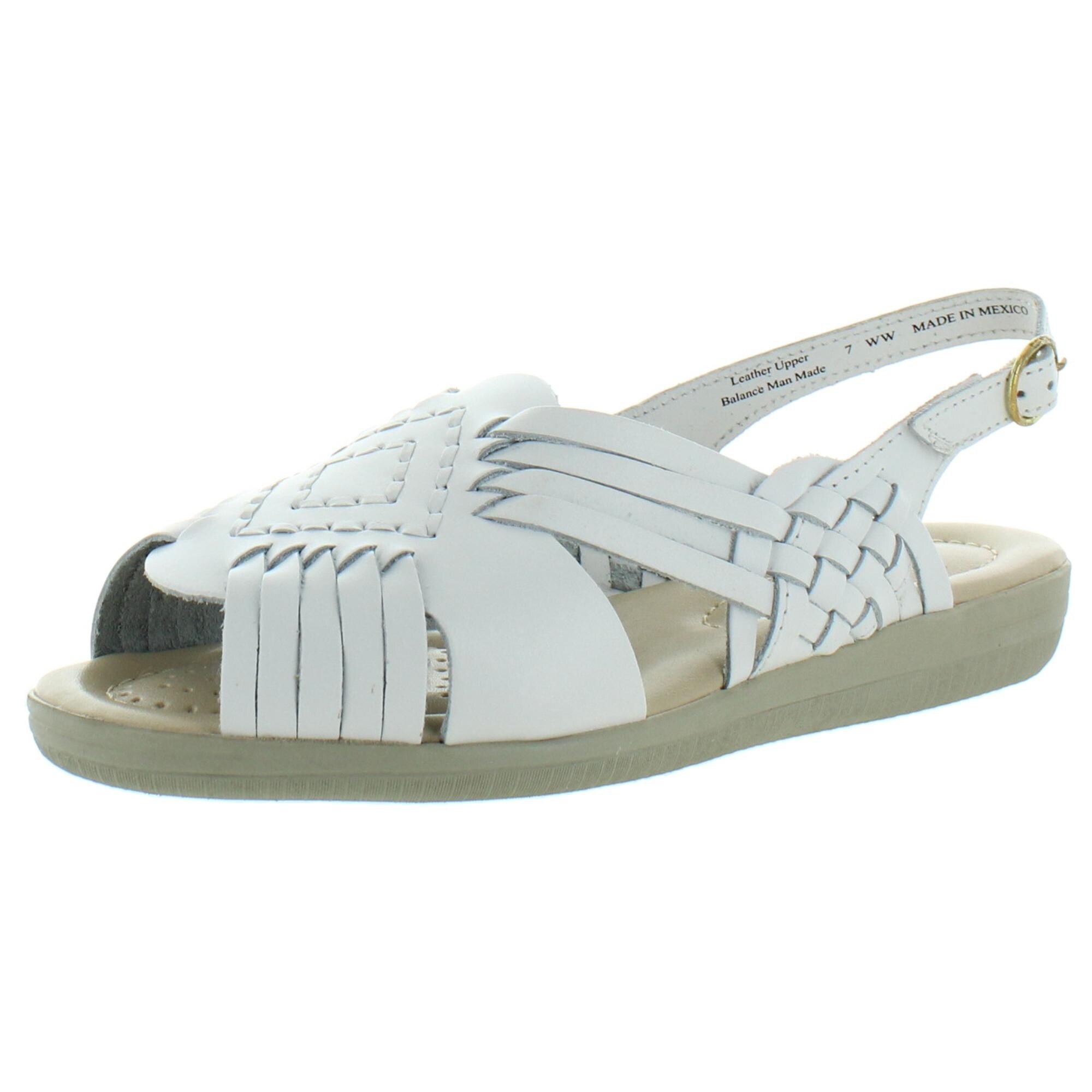 womens white closed toe sandals