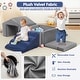 preview thumbnail 3 of 17, 6PCs Indoor Toddler Climbing Blocks with Ball Pit, Foam Soft Playset for Crawl Activity with Slide Stairs and Ramp