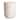 Cylinder Travertine Stone Finish Italian Design MgO Side Accent Table - 14.2"x14.2"x18.3"