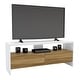 preview thumbnail 3 of 4, Boahaus Phoenix TV Stand, TV's up to 55", 02 Drawers, 01 Open Shelf - 54 inches in width
