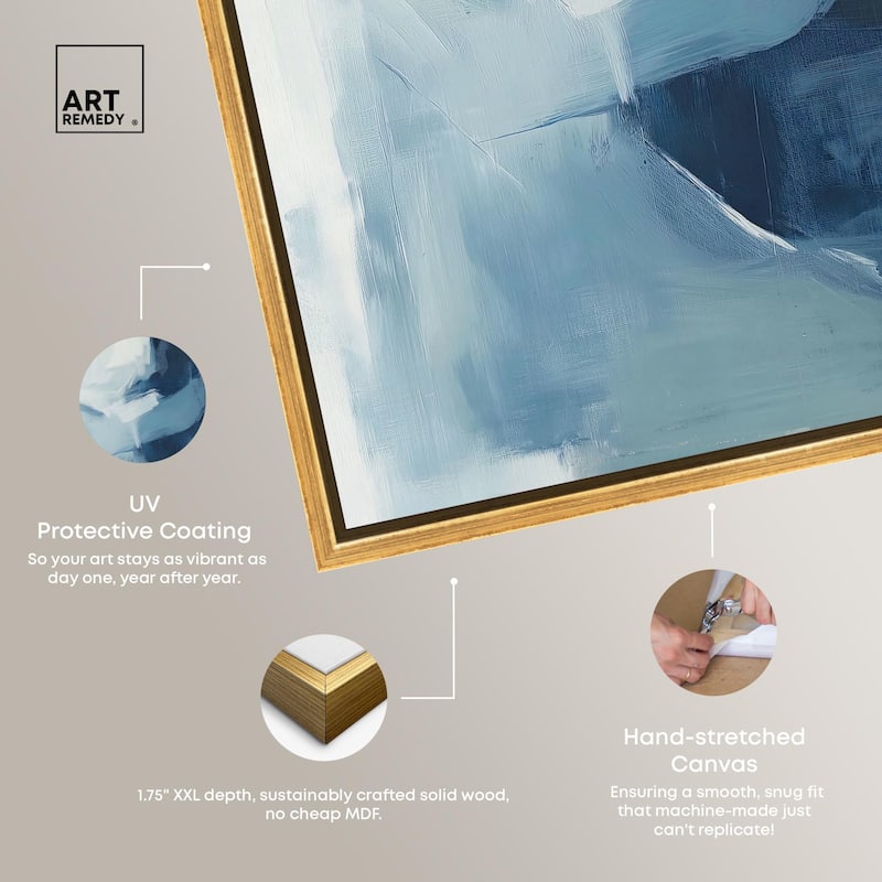 Glacial Reflections I Canvas by Art Remedy
