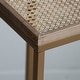 preview thumbnail 12 of 13, C Table Couch End Table - 15.5"D x 11.5"W x 25.25"H