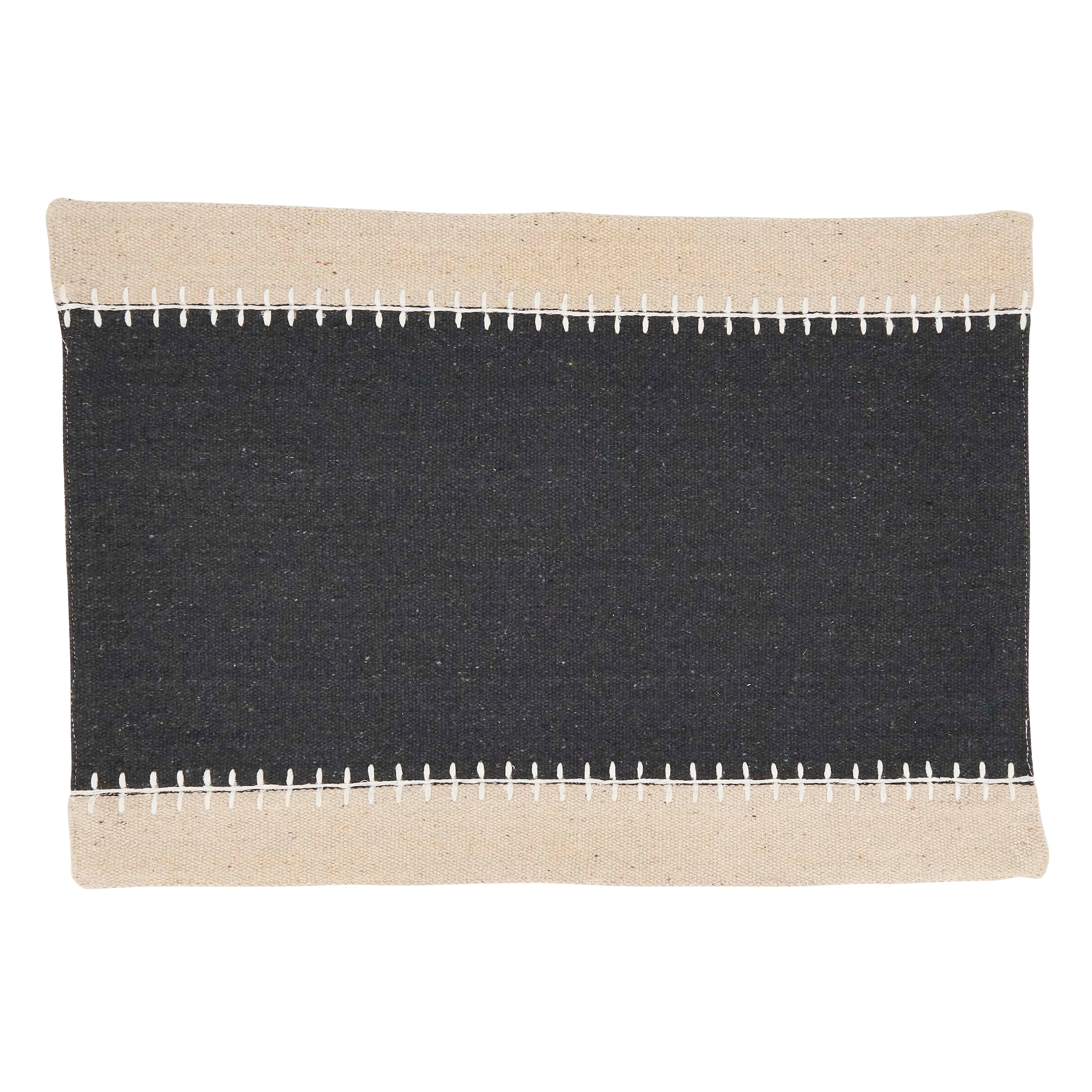 Whipstitched Border Design Placemat (Set of 4)