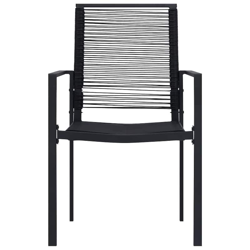 vidaXL Patio Dining Set 7 Piece Garden Outdoor Table and Chair Multi Colors