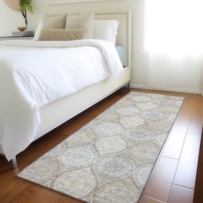 Premium Washable Super Soft Boho Mosaic Mayfield Rug
