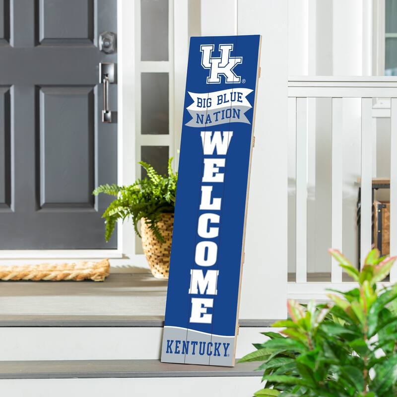 47" Porch Leaner Welcome Wall Sign, University of Kentucky