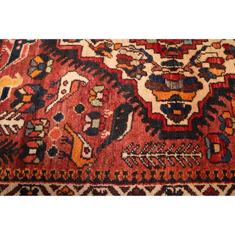 ECARPETGALLERY Hand-knotted Konya Anatolian Red Wool Rug - 4'0 x 10'9