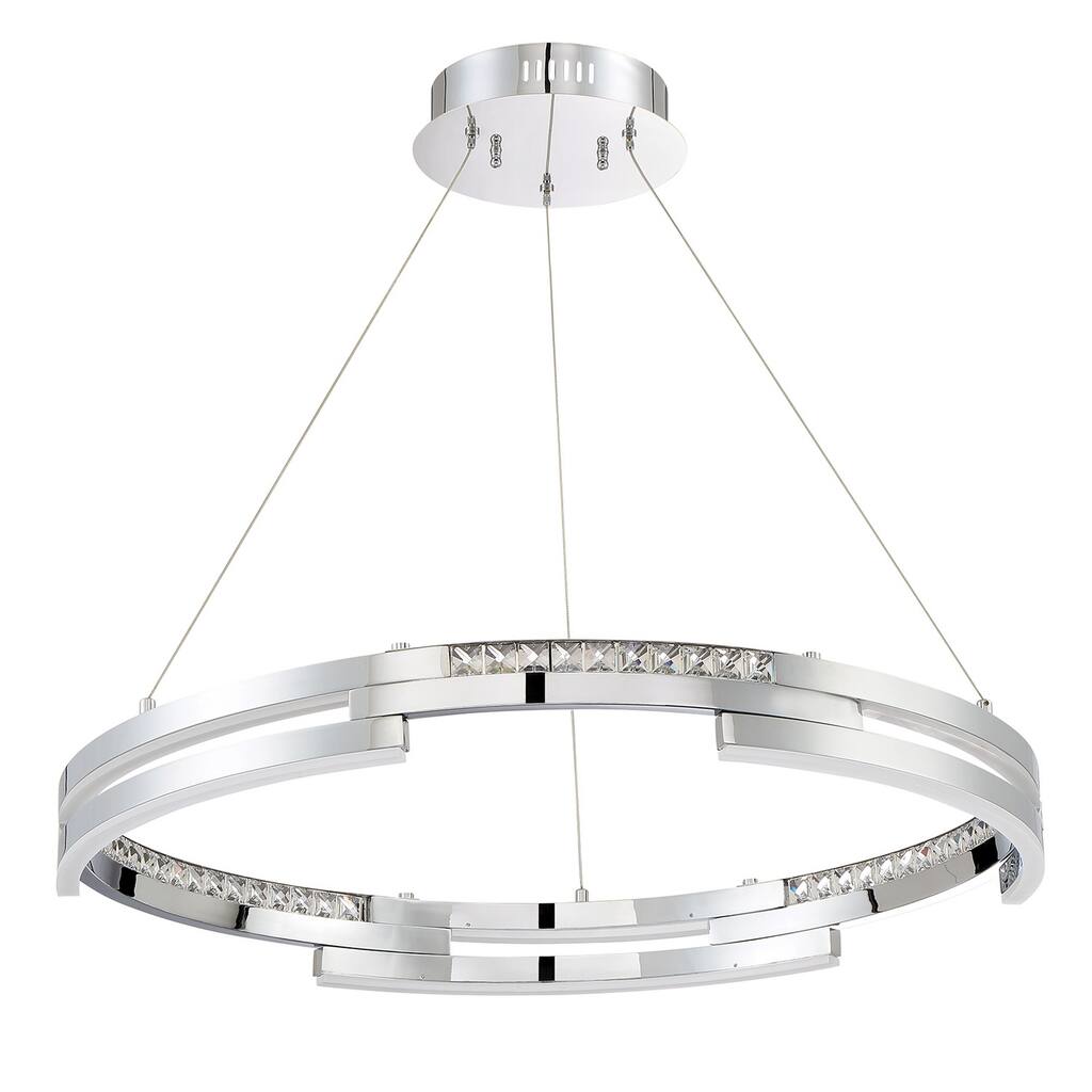 Satern 50-watt Integrated LED Ring Pendant