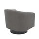 preview thumbnail 81 of 143, Modern 360°Swivel Accent Chairs Barrel Armchairs