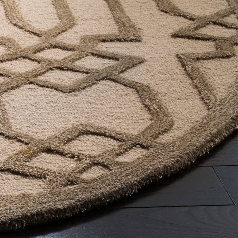 SAFAVIEH Handmade Bella Sakurako Modern Floral Wool Rug