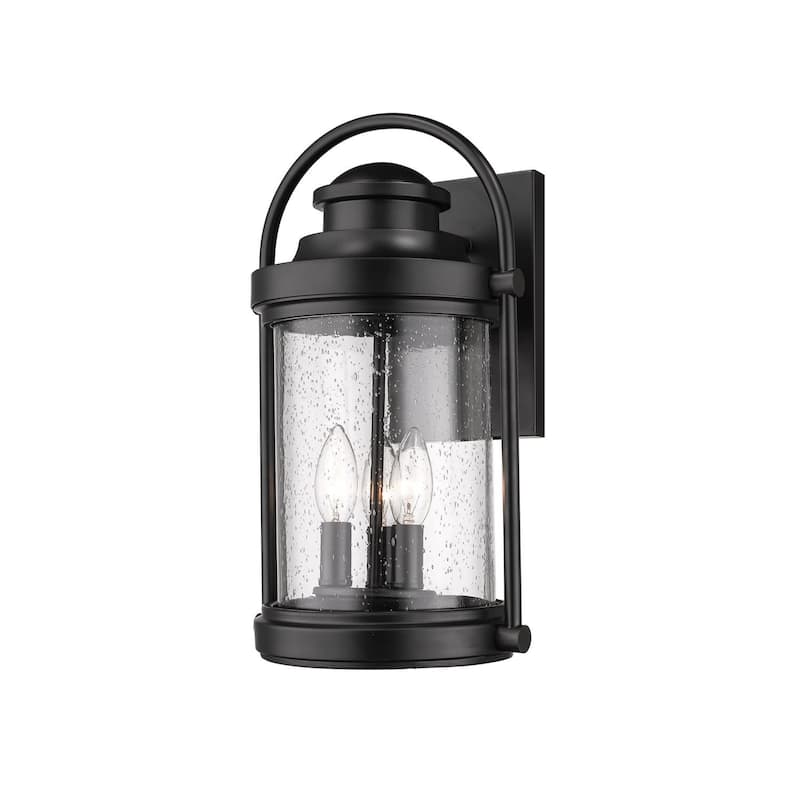 Millennium Lighting 3 Light 16" Tall Outdoor Wall Sconce - Powder Coat Black