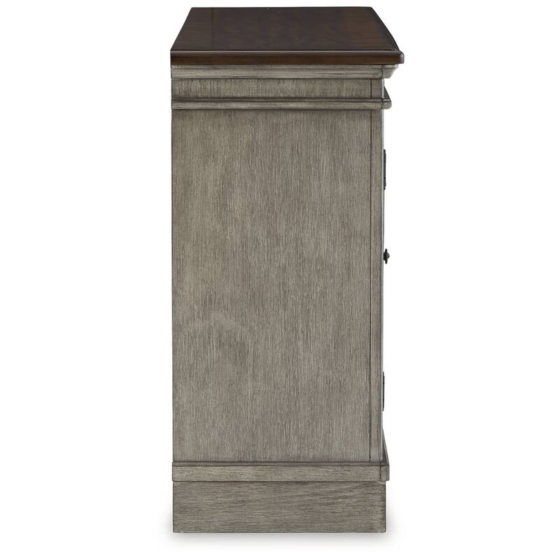 Ashley Furniture Lodenbay Two-tone Dining Room Server - 59"W x 17"D x 37"H