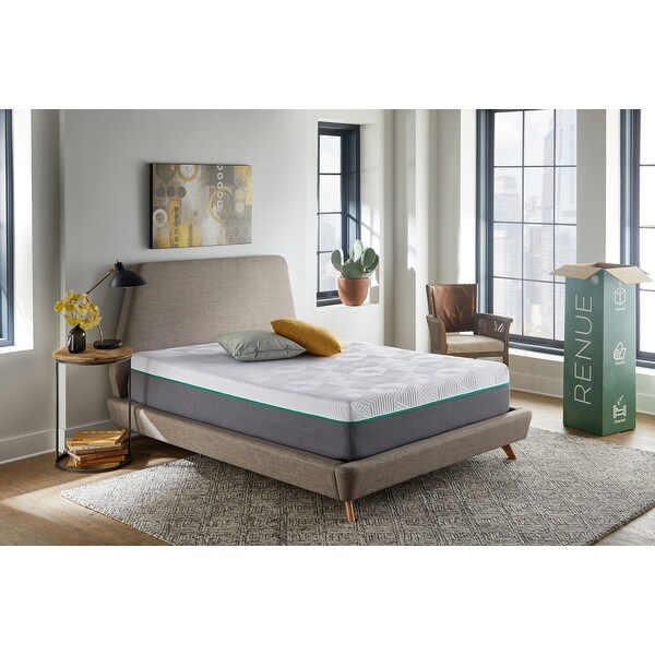 Shop 12 Inch Cushion Firm Hybrid Copper Infused Memory Foam