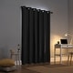 preview thumbnail 21 of 105, Sun Zero Cyrus Thermal Total Blackout Grommet Curtain Panel, Single Panel