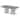 Trex Outdoor Furniture Monterey Bay 37" x 72" Dining Table