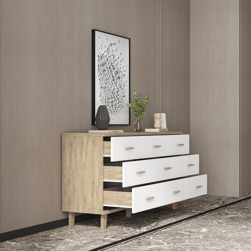 Modern Wood Dresser Bedroom Storage Drawer Organizer Closet Drawers - On  Sale - Bed Bath & Beyond - 36409370
