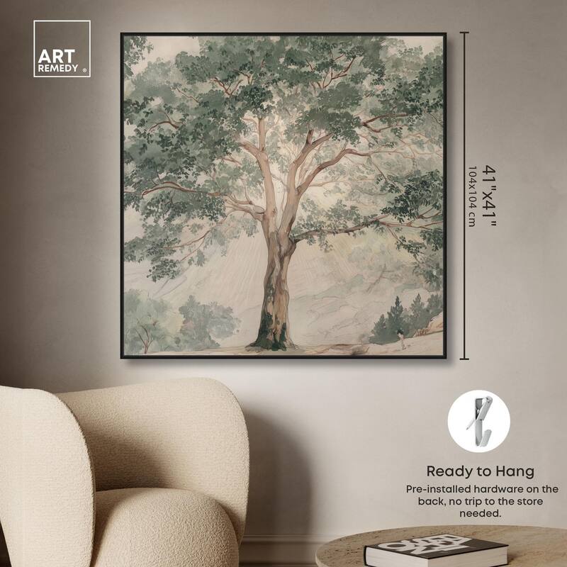 Emanating Branches I Canvas by Art Remedy