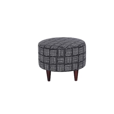 Sophia by Sole Designs Upholstered Round Ottoman