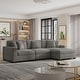 preview thumbnail 39 of 137, Oversized Modular Sectional Sofa Set with Pillows for Living Room