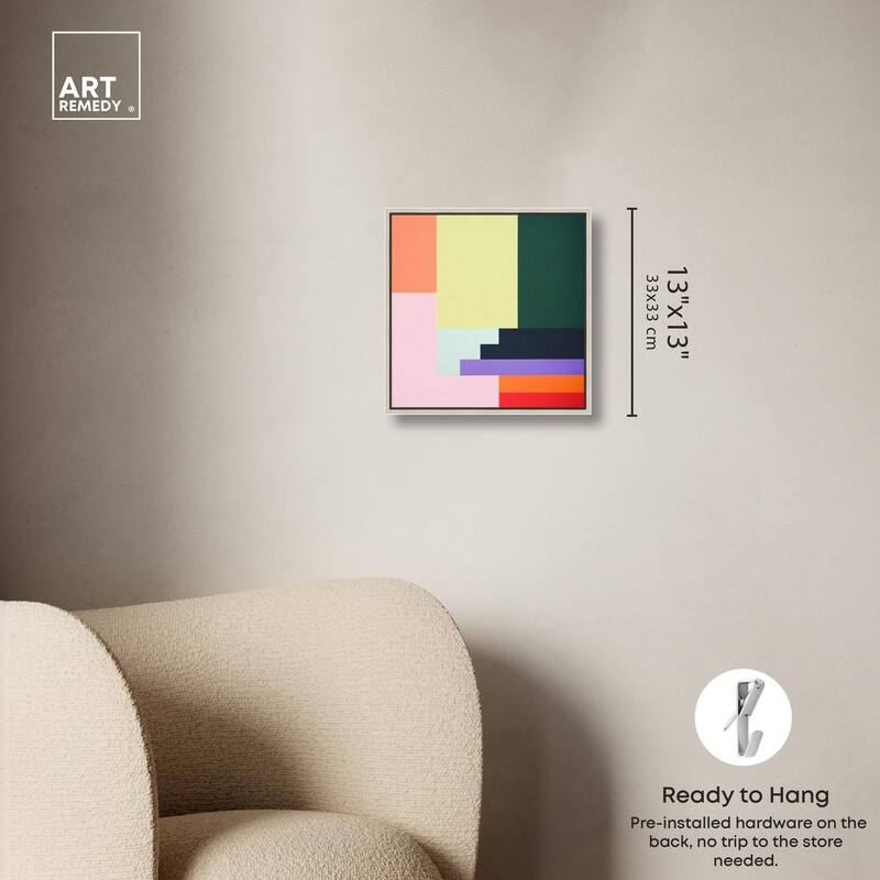Rectilinear Rhapsody II Canvas by Art Remedy