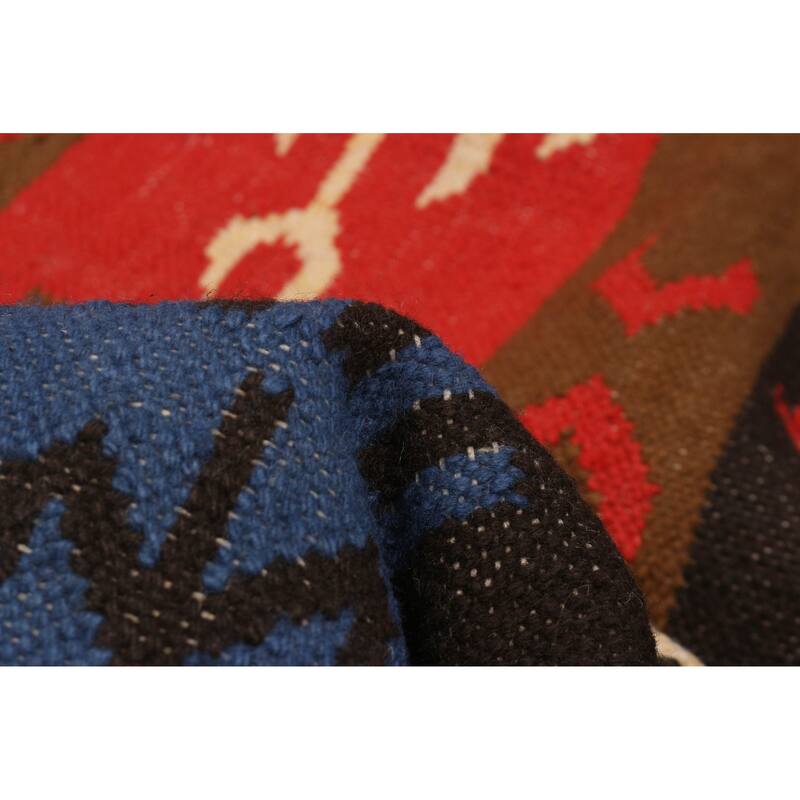 Ankara Brown Kilim 5'1" x 7'10" - 5'1 x 7'10