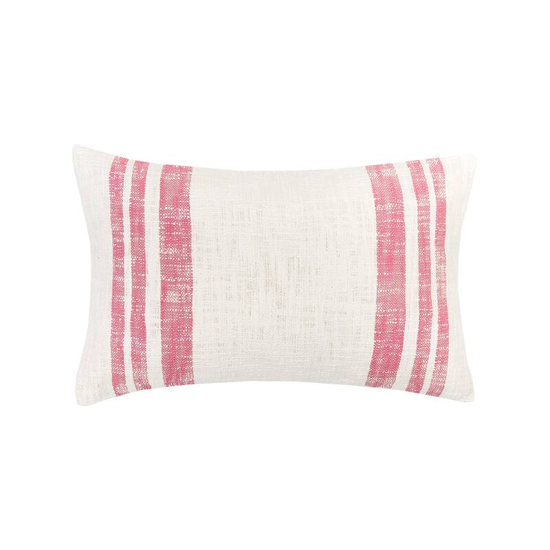 Morgan Hibiscus Woven Throw Pillow