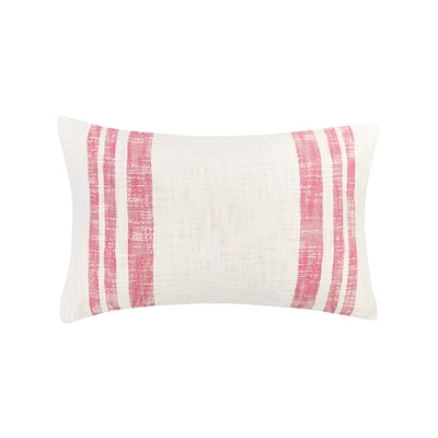 Morgan Hibiscus Woven Throw Pillow
