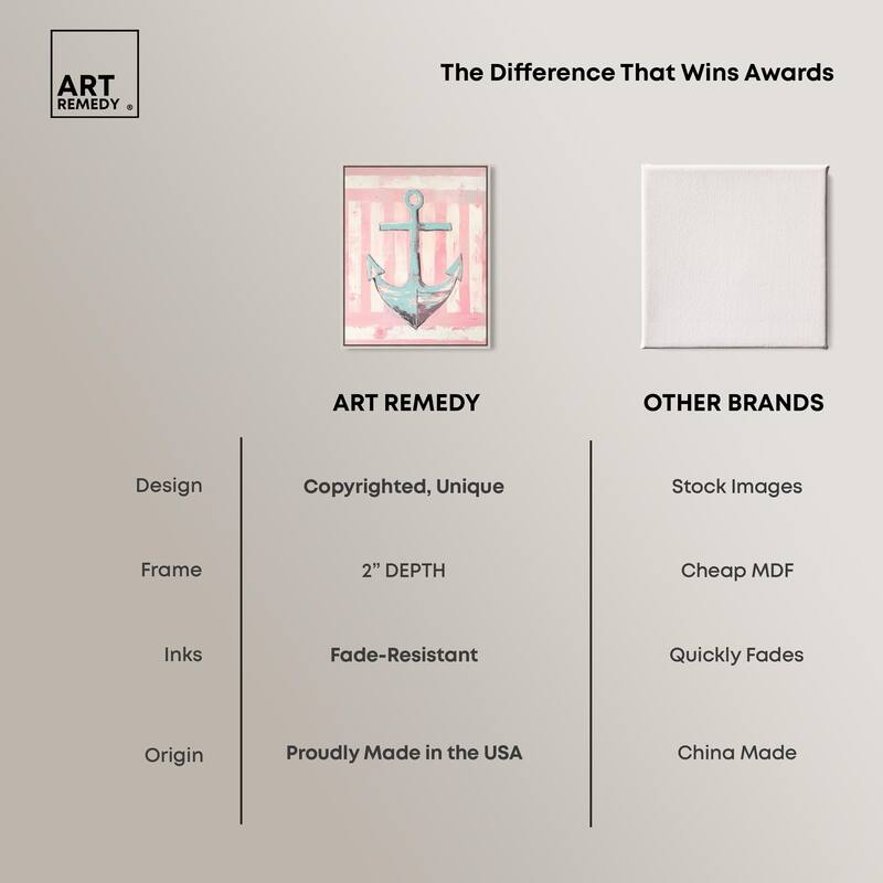 Sea Anchor Canvas by Art Remedy