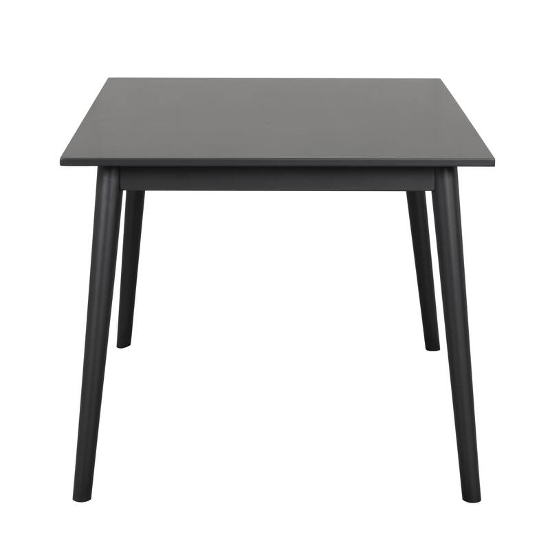 Furniture of America Zailen Mid-Century Modern 5-Piece Solid Wood Dining Set
