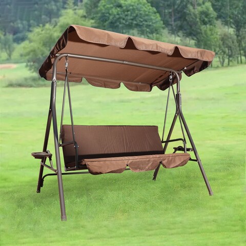 Topcraft Outdoor Weather Resistant & Adjustable Swing Chair with Cushion