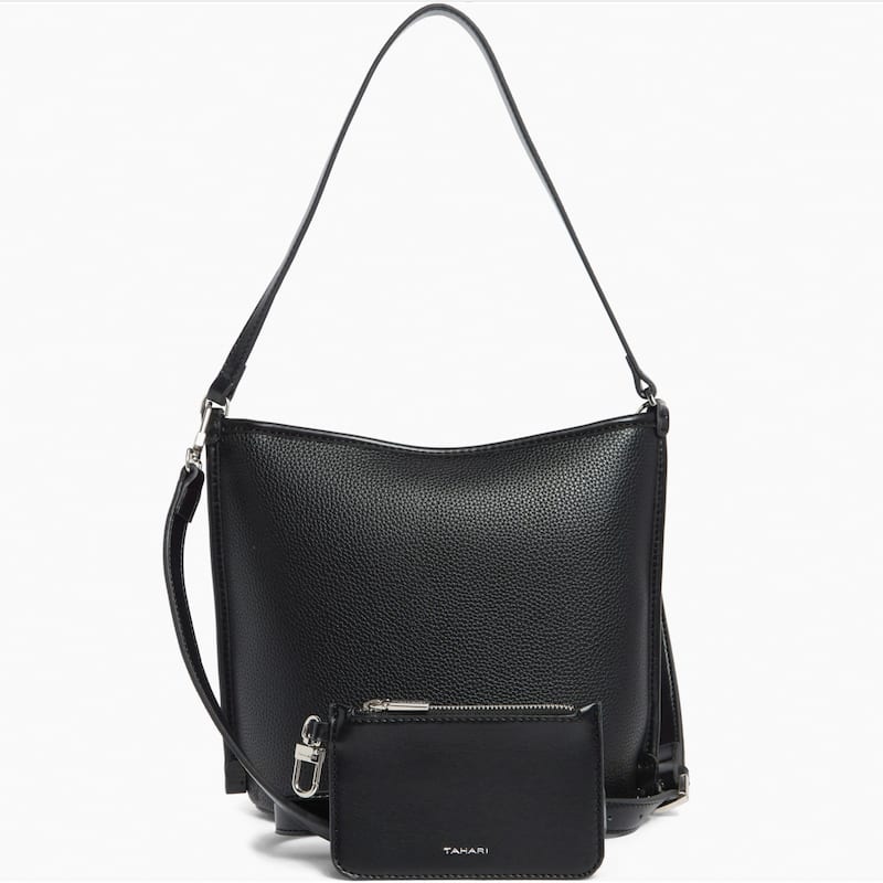 T Tahari Carmine Bucket Bag with Pouch