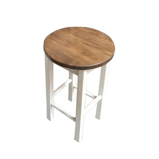 Primitive Pine Counter Height Stool