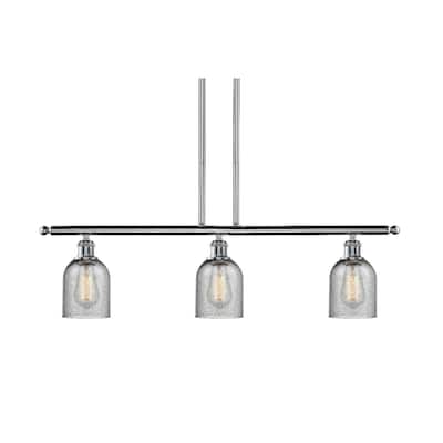 Innovations Lighting Caledonia 3 Light 36" Wide Linear Chandelier