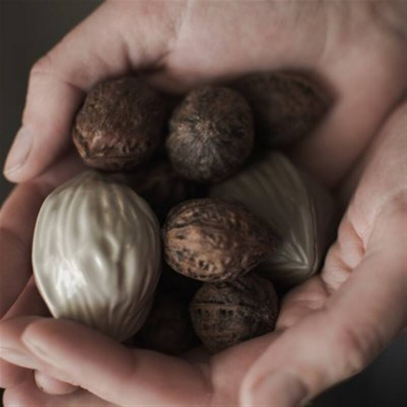 HANGING WALNUT dust - Beige