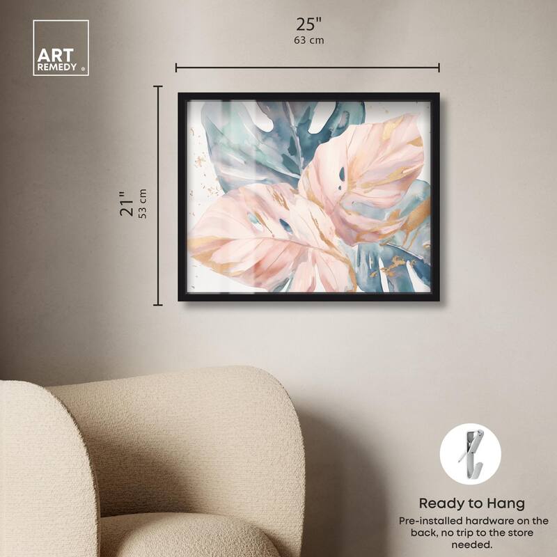 Golden Spritz Shadowbox by Art Remedy