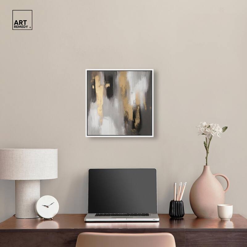 Gleaming Abyss I Canvas by Art Remedy