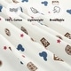 preview thumbnail 90 of 96, 3-Piece Cotton Toddler Sheet Set for Kids Boys & Girls (Animals, Fish, Sports, Floral)