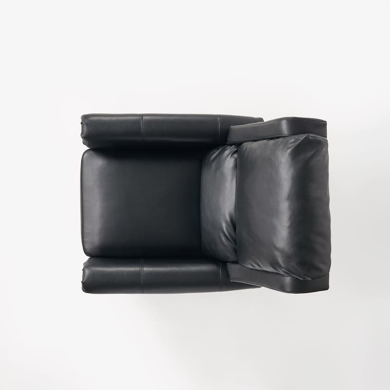 Roomfitters Ultimate Comfort PU Leather Pushback Recliner, Luxurious Recliner Chair for Living Room or Bedroom