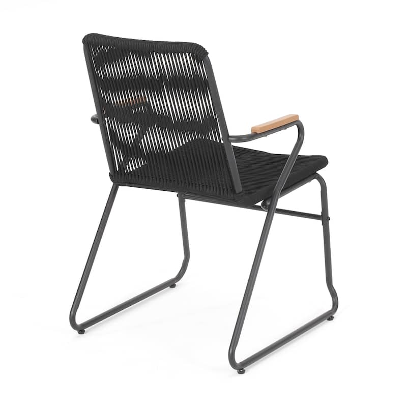 Iron Frame Chair Set of 2