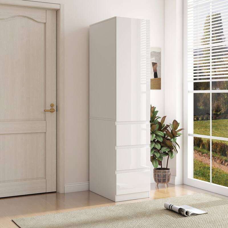 Kitchen Pantry Storage Cabinet,Food Pantry Cabinet With Doors,Shelves And Drawers