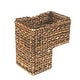 preview thumbnail 15 of 35, Woven Rattan Stair Basket Brown