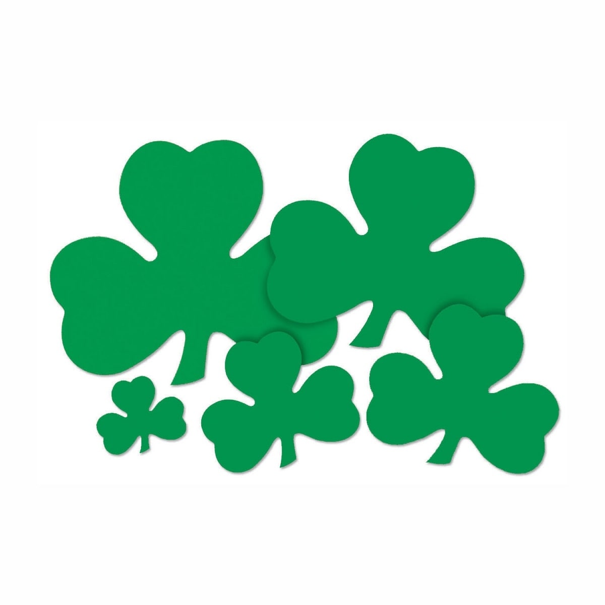 6 7FT SHAMROCK ST PATRICK/'S DAY PARTY GREEN 7FT HANGING STRING DECORATION IRISH