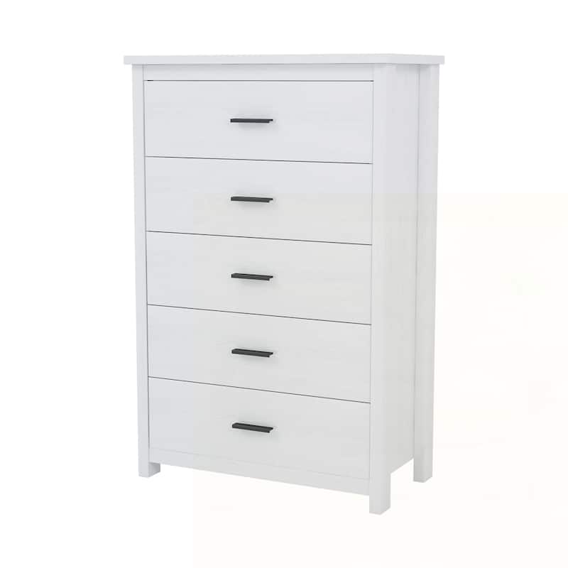 Wooden Dresser with 5 Drawer