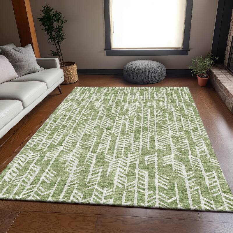 Premium Washable Super Soft Modern Arrows Mayfield Rug