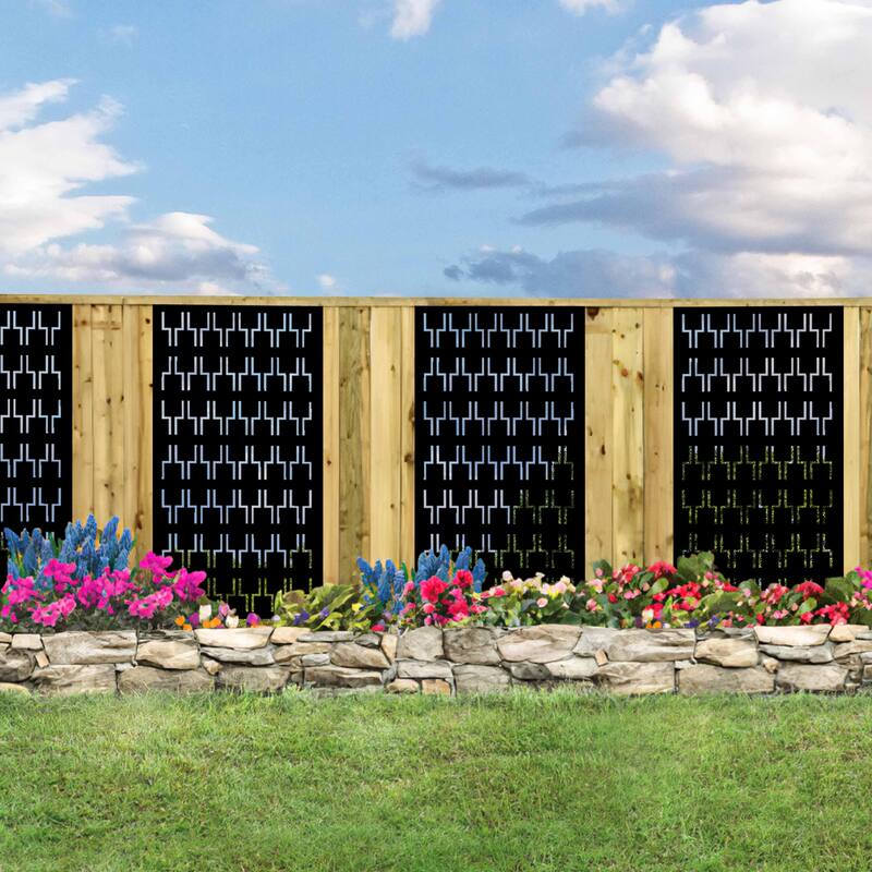 Decorative Fence Screen Privacy Screen - 72*47 3Pcs