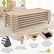 preview thumbnail 28 of 28, Costway Pack of 6 Kids Stackable Naptime Cot 52" L x 23" W Daycare - See Details