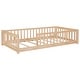 preview thumbnail 51 of 55, Floor Platform Bed with Fence without Door