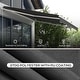 preview thumbnail 4 of 32, Outsunny 10' x 8' Electric Awning, Retractable Awning, UV Protection Sun Shade Shelter with Remote Controller