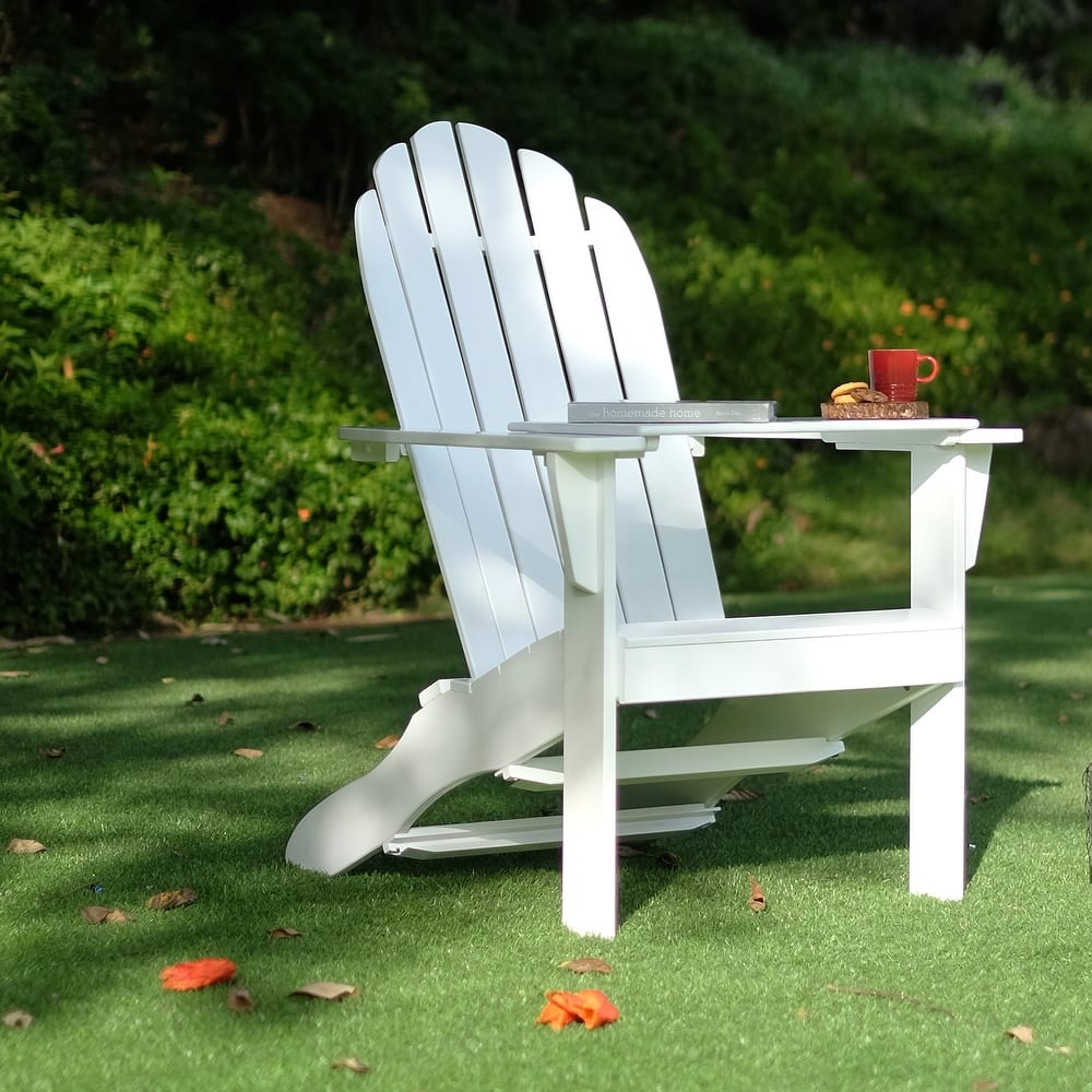 Cambridge Casual Austin Outdoor Adirondack Chair - White